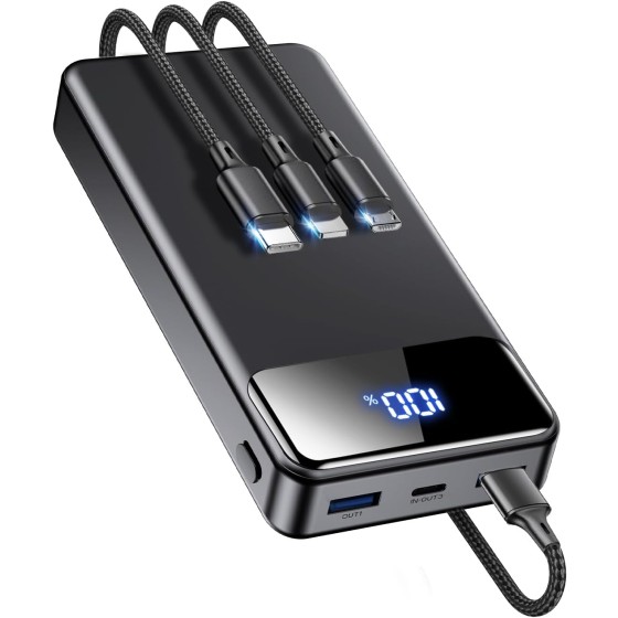Portable Charger Power Bank 60000mAh, 22.5W PD Fast-Charge Battery Pack